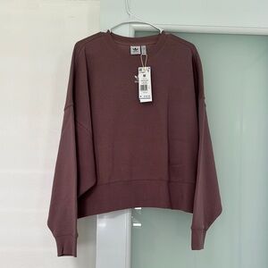 adidas Women's Crew Neck Sweater - Brown